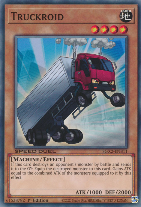 Truckroid [SGX2-ENB11] Common | Jomio and Rueliete's Cards and Comics