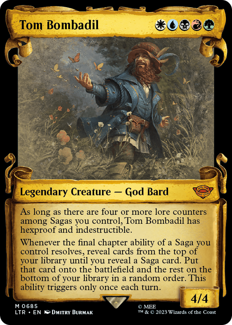 Tom Bombadil [The Lord of the Rings: Tales of Middle-Earth Showcase Scrolls] | Jomio and Rueliete's Cards and Comics