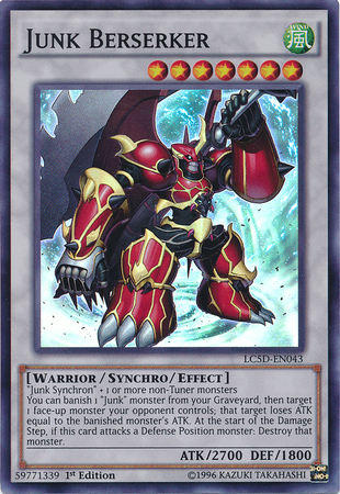 Junk Berserker [LC5D-EN043] Super Rare | Jomio and Rueliete's Cards and Comics