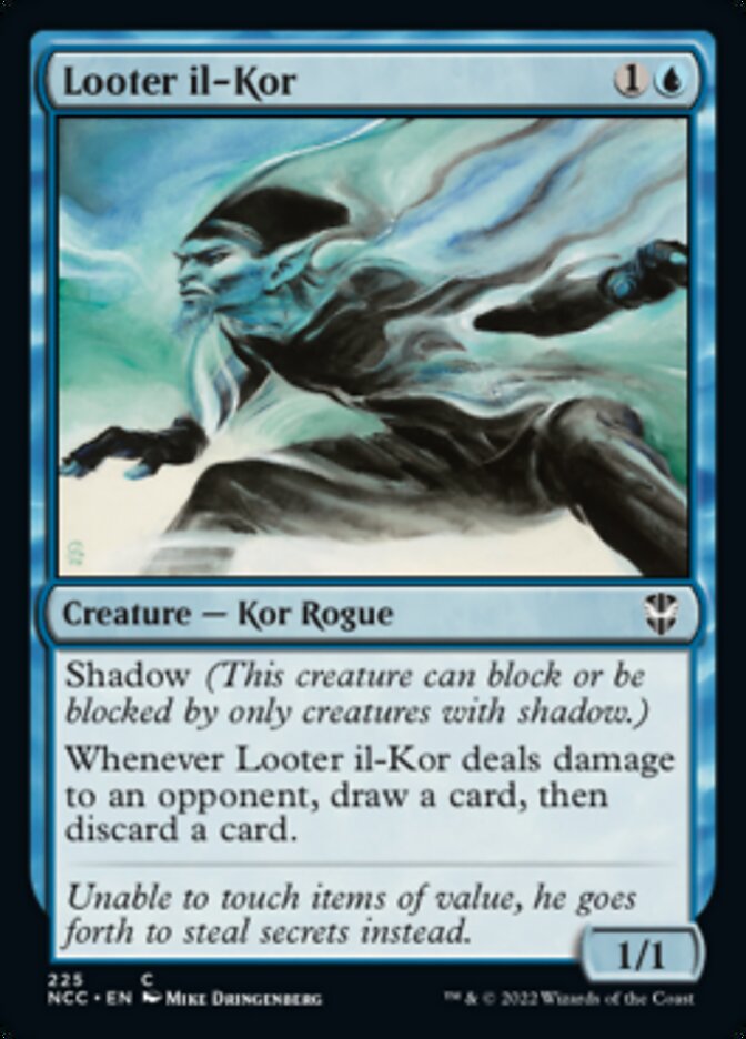 Looter il-Kor [Streets of New Capenna Commander] | Jomio and Rueliete's Cards and Comics