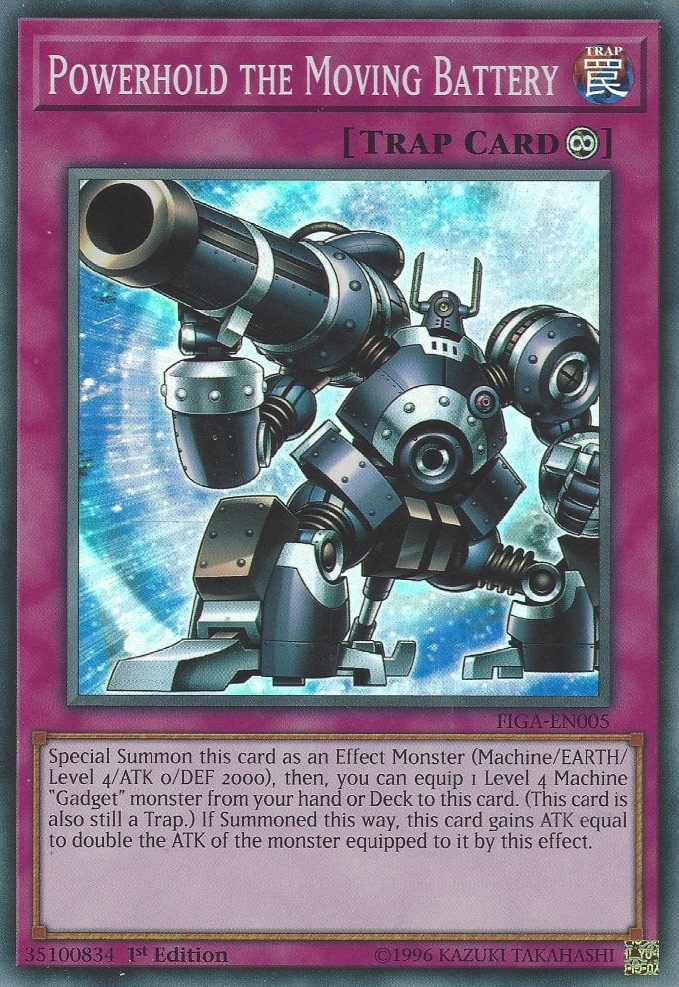 Powerhold the Moving Battery [FIGA-EN005] Super Rare | Jomio and Rueliete's Cards and Comics