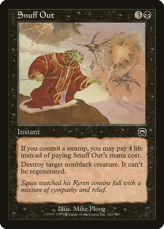 Snuff Out [Mercadian Masques] | Jomio and Rueliete's Cards and Comics