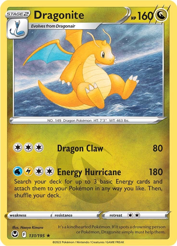 Dragonite (131/195) [Sword & Shield: Silver Tempest] | Jomio and Rueliete's Cards and Comics