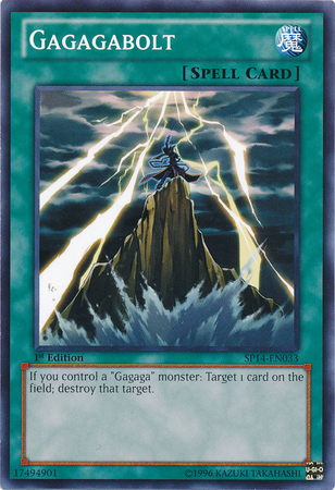 Gagagabolt [SP14-EN033] Common | Jomio and Rueliete's Cards and Comics