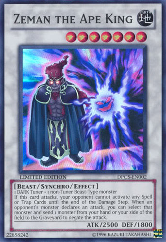 Zeman the Ape King [DPC5-EN002] Super Rare | Jomio and Rueliete's Cards and Comics