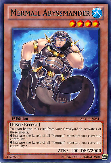 Mermail Abyssmander [ABYR-EN081] Rare | Jomio and Rueliete's Cards and Comics