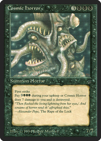 Cosmic Horror [Legends] | Jomio and Rueliete's Cards and Comics