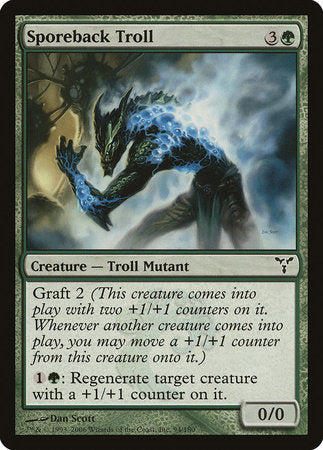 Sporeback Troll [Dissension] | Jomio and Rueliete's Cards and Comics