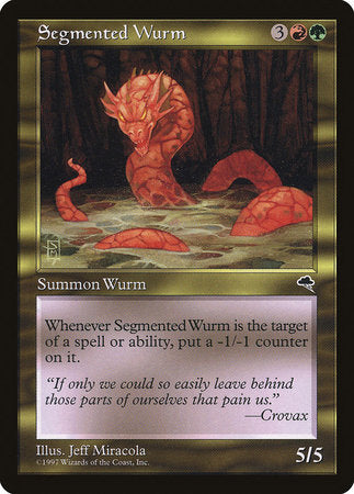 Segmented Wurm [Tempest] | Jomio and Rueliete's Cards and Comics