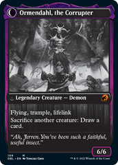 Jerren, Corrupted Bishop // Ormendahl, the Corrupted [Innistrad: Double Feature] | Jomio and Rueliete's Cards and Comics