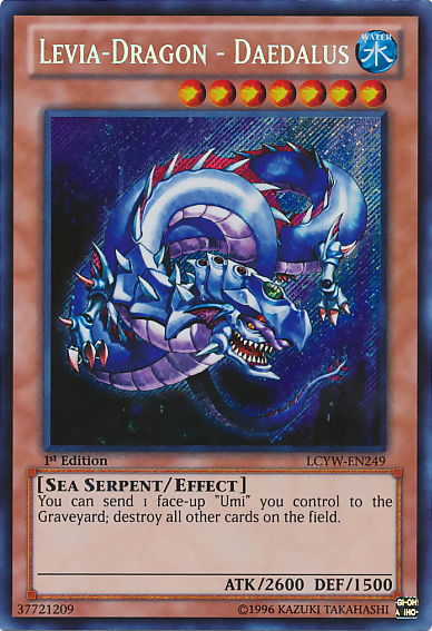 Levia-Dragon - Daedalus [LCYW-EN249] Secret Rare | Jomio and Rueliete's Cards and Comics