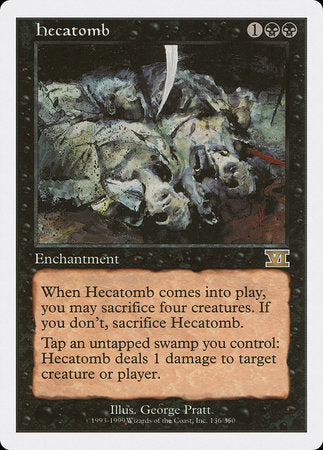 Hecatomb [Classic Sixth Edition] | Jomio and Rueliete's Cards and Comics