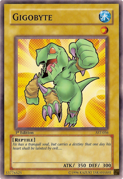 Gigobyte [AST-056] Common | Jomio and Rueliete's Cards and Comics