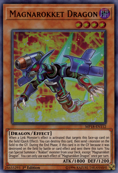 Magnarokket Dragon [MP18-EN112] Ultra Rare | Jomio and Rueliete's Cards and Comics