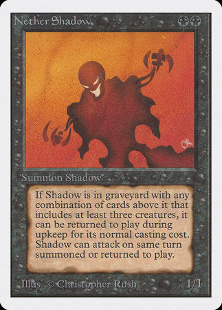 Nether Shadow [Unlimited Edition] | Jomio and Rueliete's Cards and Comics