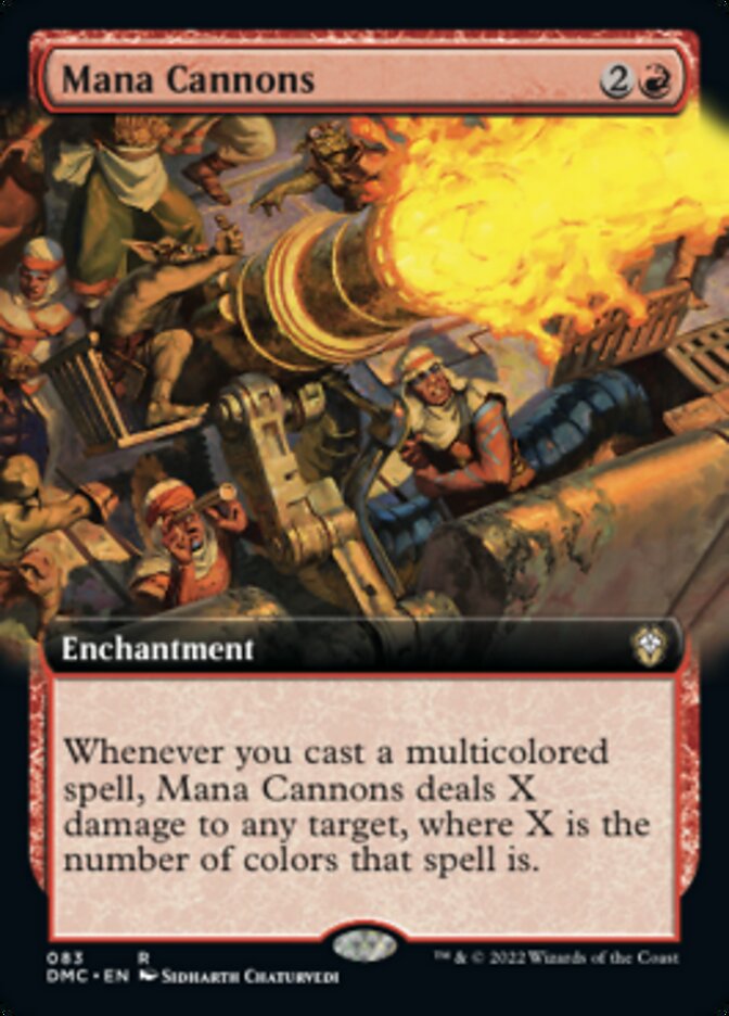 Mana Cannons (Extended Art) [Dominaria United Commander] | Jomio and Rueliete's Cards and Comics