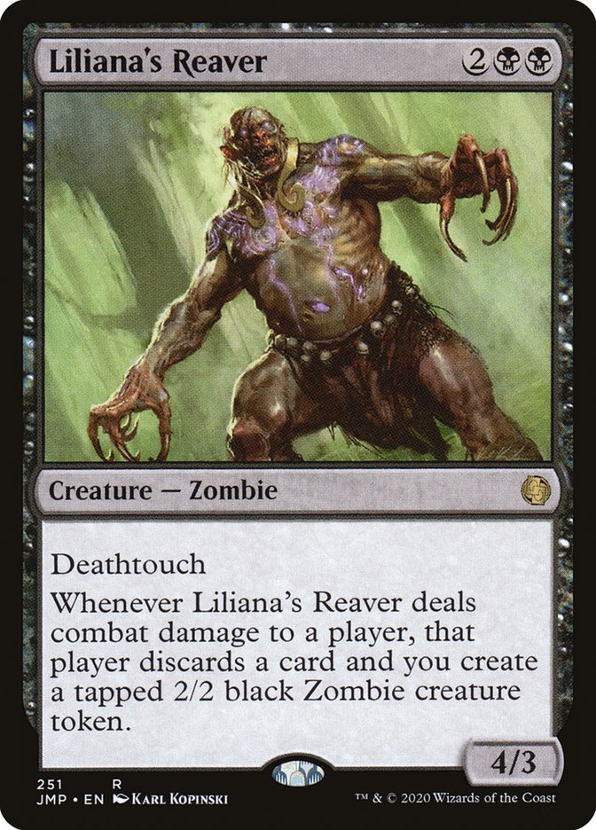 Liliana's Reaver [Jumpstart] | Jomio and Rueliete's Cards and Comics