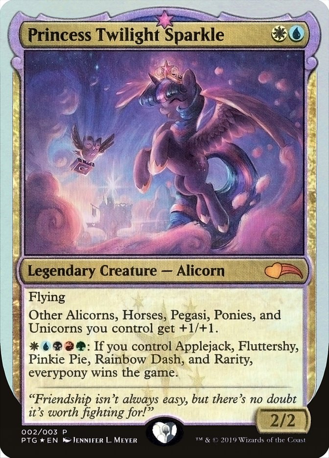 Princess Twilight Sparkle [Ponies: The Galloping] | Jomio and Rueliete's Cards and Comics
