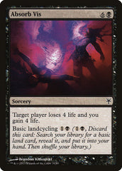 Absorb Vis [Duel Decks: Sorin vs. Tibalt] | Jomio and Rueliete's Cards and Comics