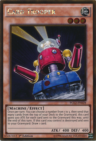 Card Trooper [PGL2-EN028] Gold Rare | Jomio and Rueliete's Cards and Comics