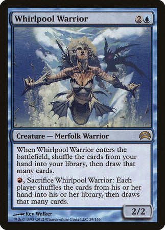 Whirlpool Warrior [Planechase 2012] | Jomio and Rueliete's Cards and Comics
