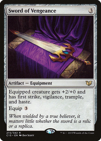 Sword of Vengeance [Commander 2015] | Jomio and Rueliete's Cards and Comics