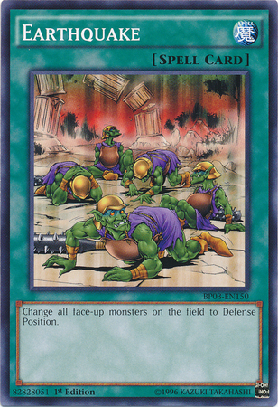 Earthquake [BP03-EN150] Common | Jomio and Rueliete's Cards and Comics