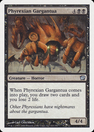 Phyrexian Gargantua [Ninth Edition] | Jomio and Rueliete's Cards and Comics