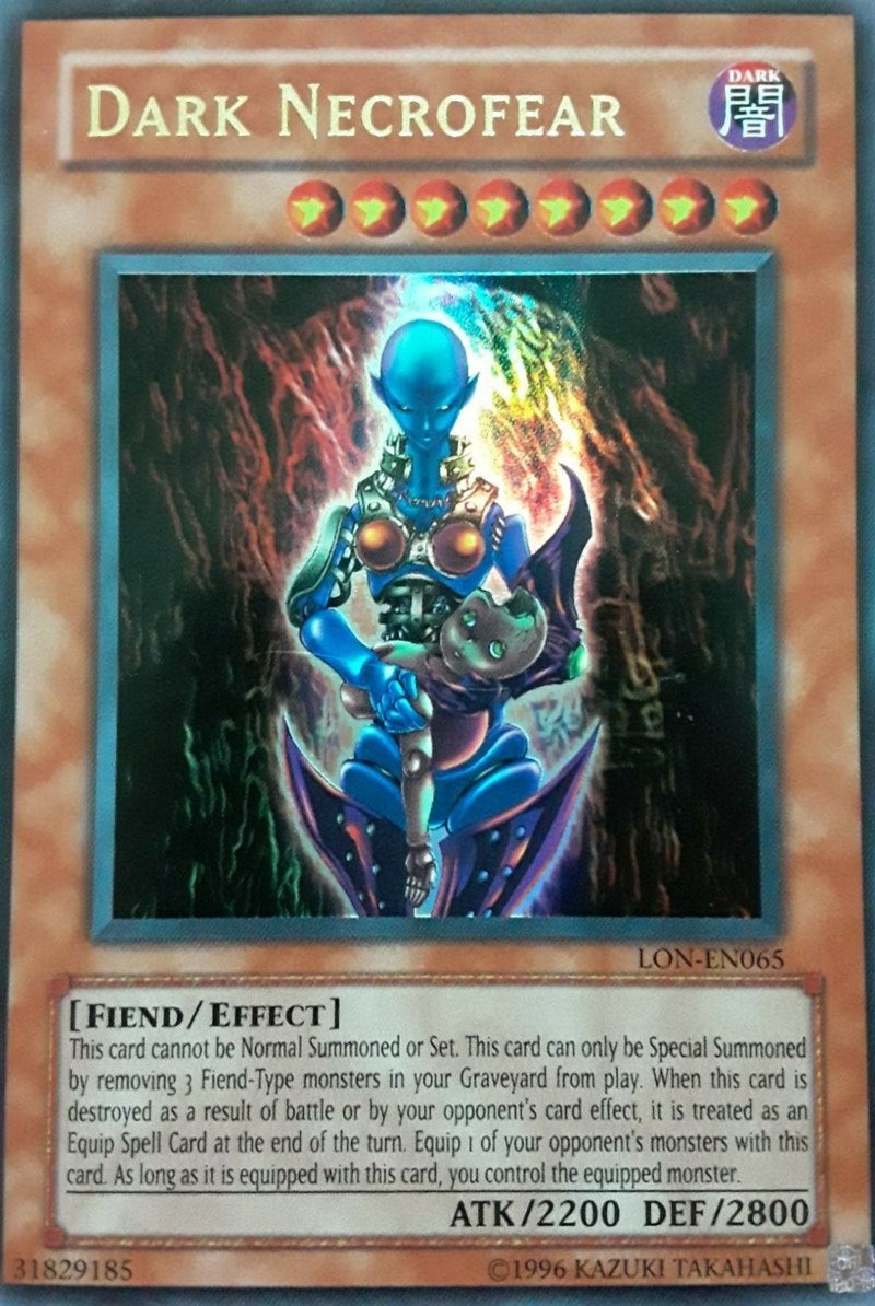 Dark Necrofear [LON-EN065] Ultra Rare | Jomio and Rueliete's Cards and Comics