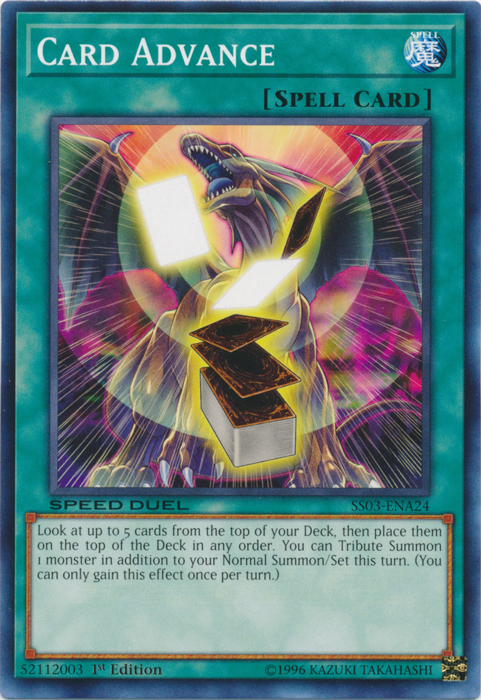 Card Advance [SS03-ENA24] Common | Jomio and Rueliete's Cards and Comics