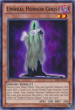 Umbral Horror Ghost [PRIO-EN010] Common | Jomio and Rueliete's Cards and Comics