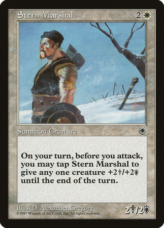 Stern Marshal [Portal] | Jomio and Rueliete's Cards and Comics