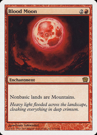 Blood Moon [Ninth Edition] | Jomio and Rueliete's Cards and Comics
