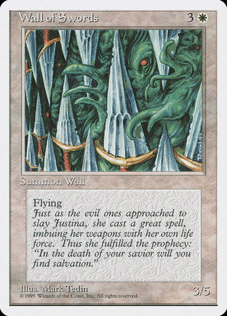 Wall of Swords [Fourth Edition] | Jomio and Rueliete's Cards and Comics