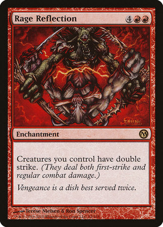 Rage Reflection [Duels of the Planeswalkers] | Jomio and Rueliete's Cards and Comics