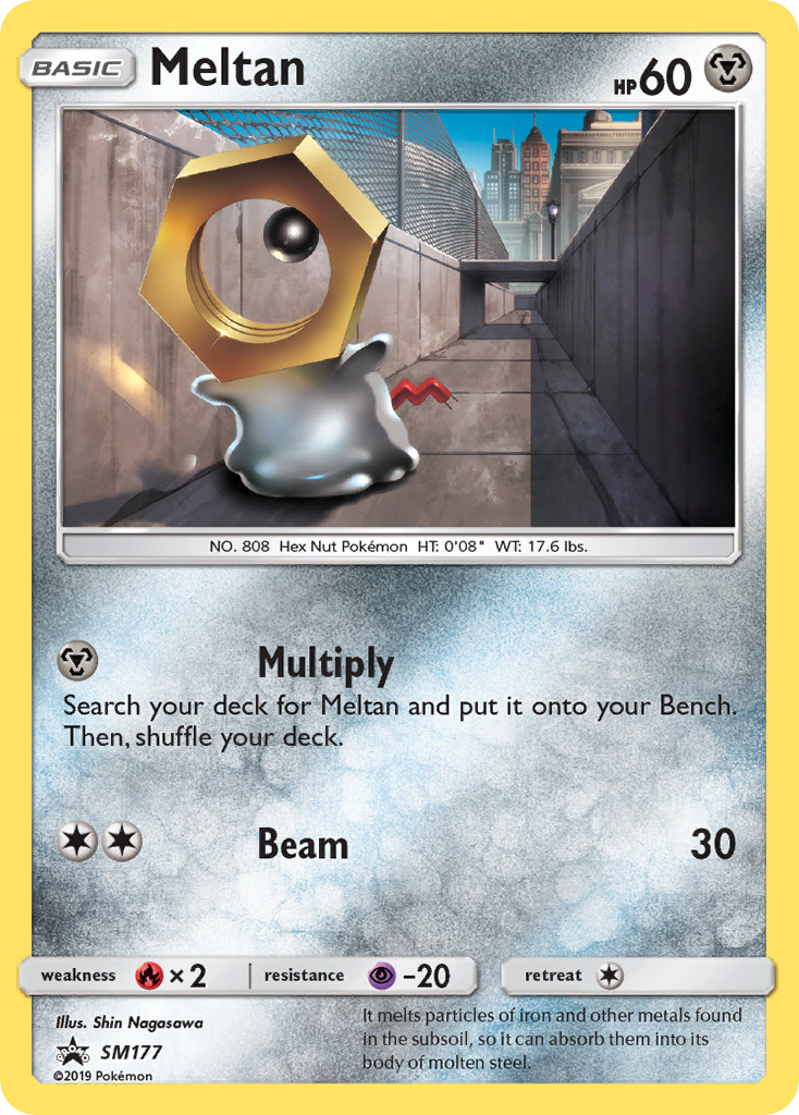 Meltan (SM177) [Sun & Moon: Black Star Promos] | Jomio and Rueliete's Cards and Comics