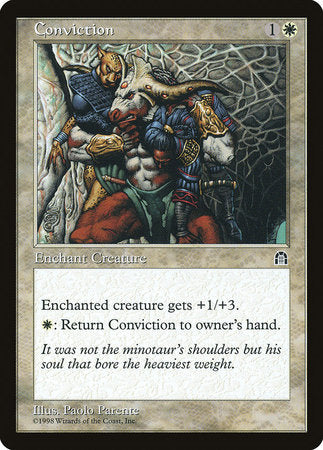 Conviction [Stronghold] | Jomio and Rueliete's Cards and Comics