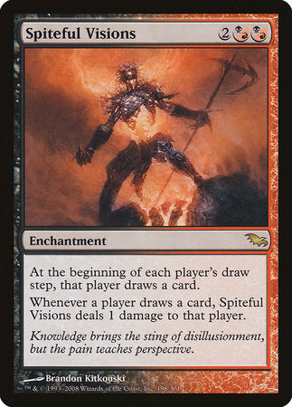 Spiteful Visions [Shadowmoor] | Jomio and Rueliete's Cards and Comics