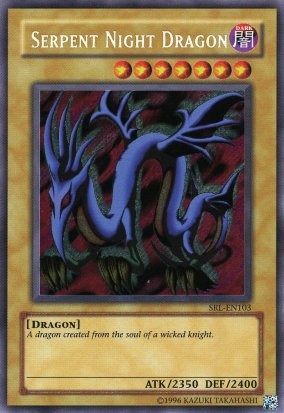 Serpent Night Dragon [SRL-EN103] Secret Rare | Jomio and Rueliete's Cards and Comics