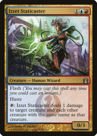 Izzet Staticaster [Return to Ravnica] | Jomio and Rueliete's Cards and Comics