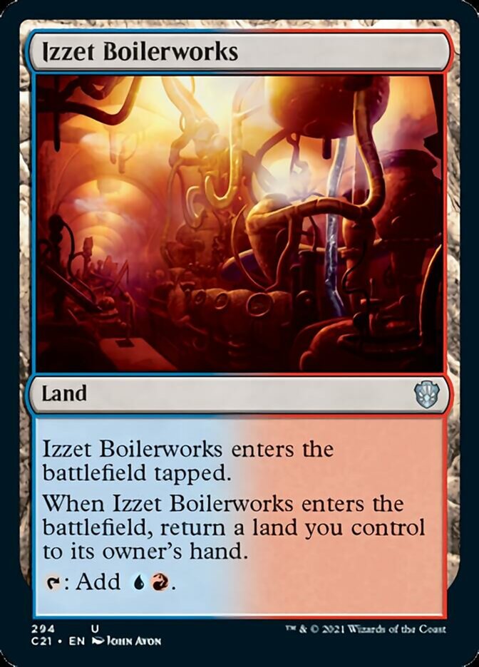 Izzet Boilerworks [Commander 2021] | Jomio and Rueliete's Cards and Comics