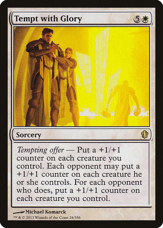 Tempt with Glory [Commander 2013] | Jomio and Rueliete's Cards and Comics