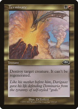 Terminate [Planeshift] | Jomio and Rueliete's Cards and Comics