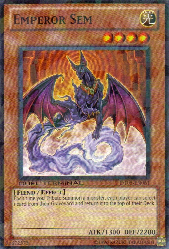 Emperor Sem [DT05-EN061] Common | Jomio and Rueliete's Cards and Comics