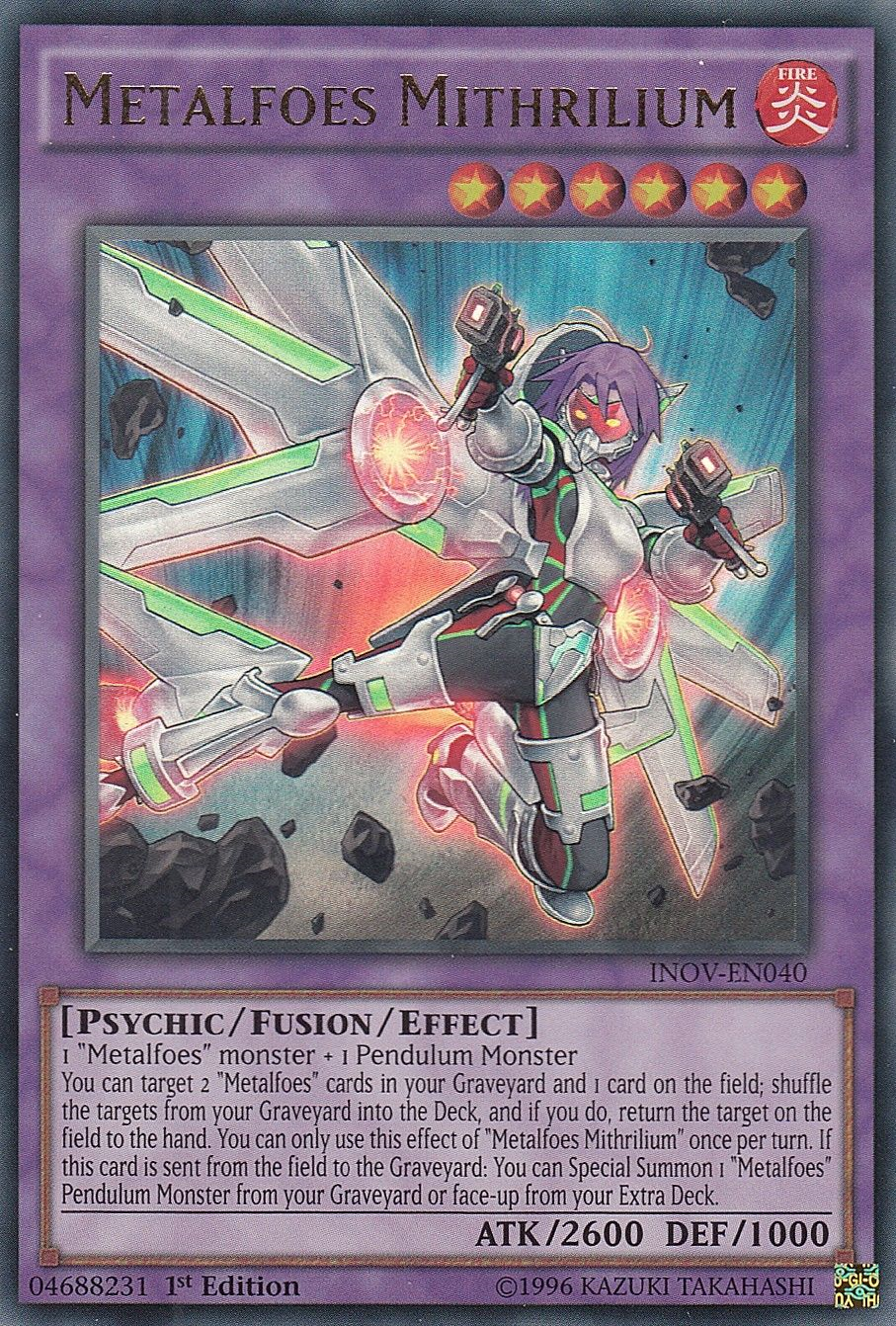 Metalfoes Mithrilium [INOV-EN040] Ultra Rare | Jomio and Rueliete's Cards and Comics