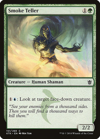 Smoke Teller [Khans of Tarkir] | Jomio and Rueliete's Cards and Comics
