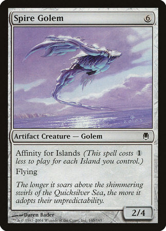 Spire Golem [Darksteel] | Jomio and Rueliete's Cards and Comics