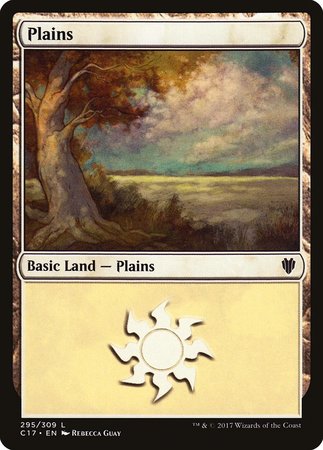 Plains (295) [Commander 2017] | Jomio and Rueliete's Cards and Comics