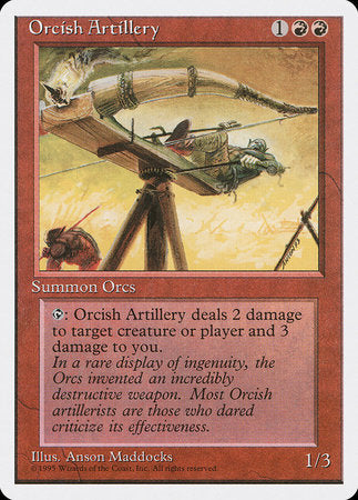 Orcish Artillery [Fourth Edition] | Jomio and Rueliete's Cards and Comics