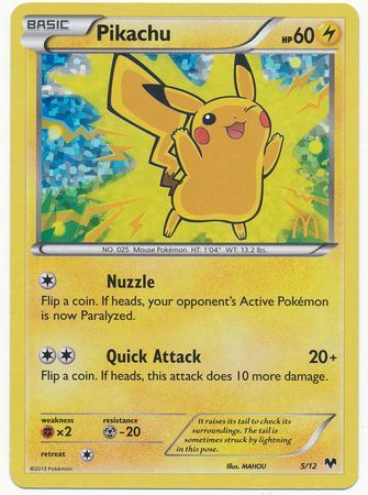 Pikachu (5/12) [McDonald's Promos: 2014 Collection] | Jomio and Rueliete's Cards and Comics